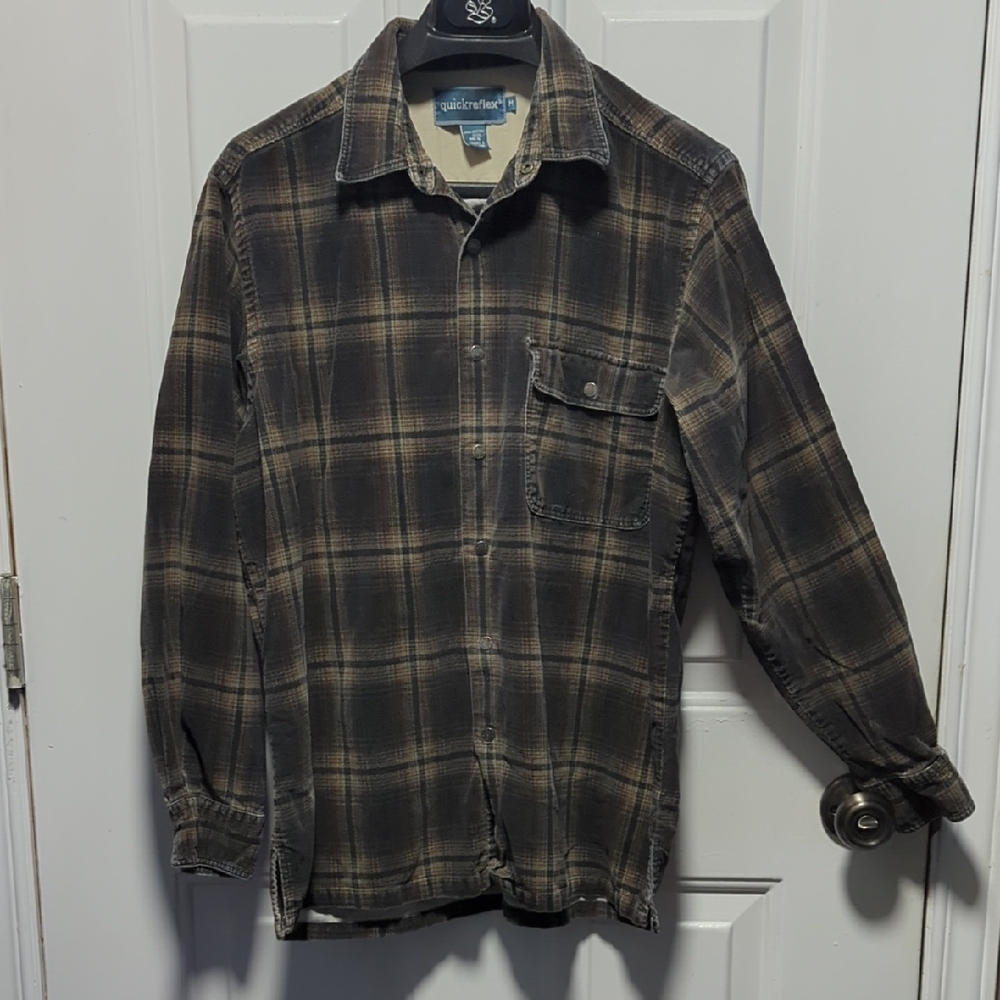 Reflex Brown Plaid Shirt Jacket